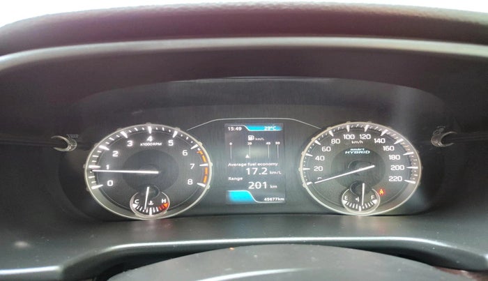 2022 Maruti BREZZA ZXI + SMART HYBRID DUAL TONE, Petrol, Manual, 45,677 km, interior