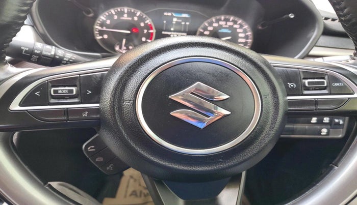 2022 Maruti BREZZA ZXI + SMART HYBRID DUAL TONE, Petrol, Manual, 45,677 km, interior