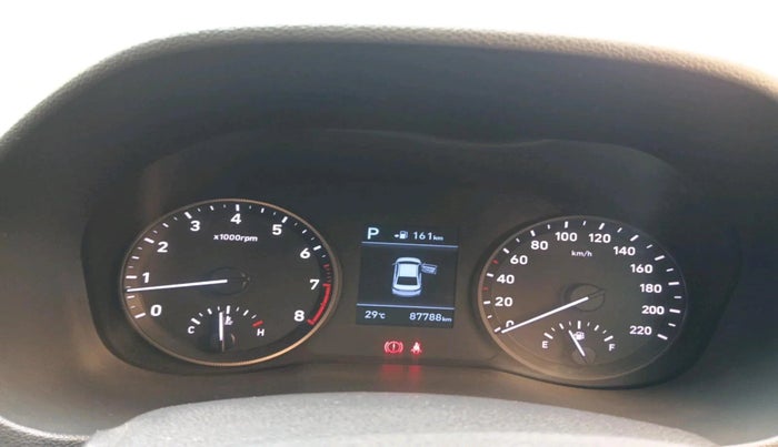 2018 Hyundai Verna 1.6 VTVT SX (O) AT, Petrol, Automatic, 87,788 km, interior