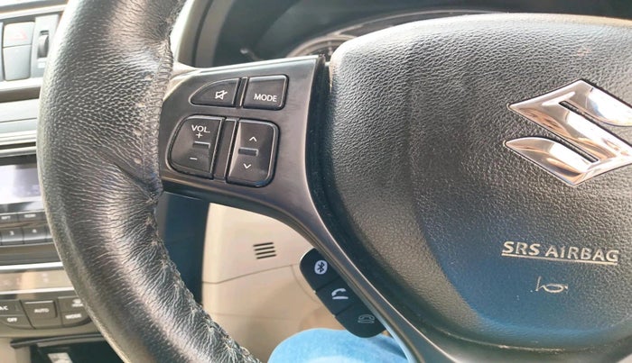 2018 Maruti Ciaz DELTA 1.4 MT PETROL, Petrol, Manual, 63,589 km, interior