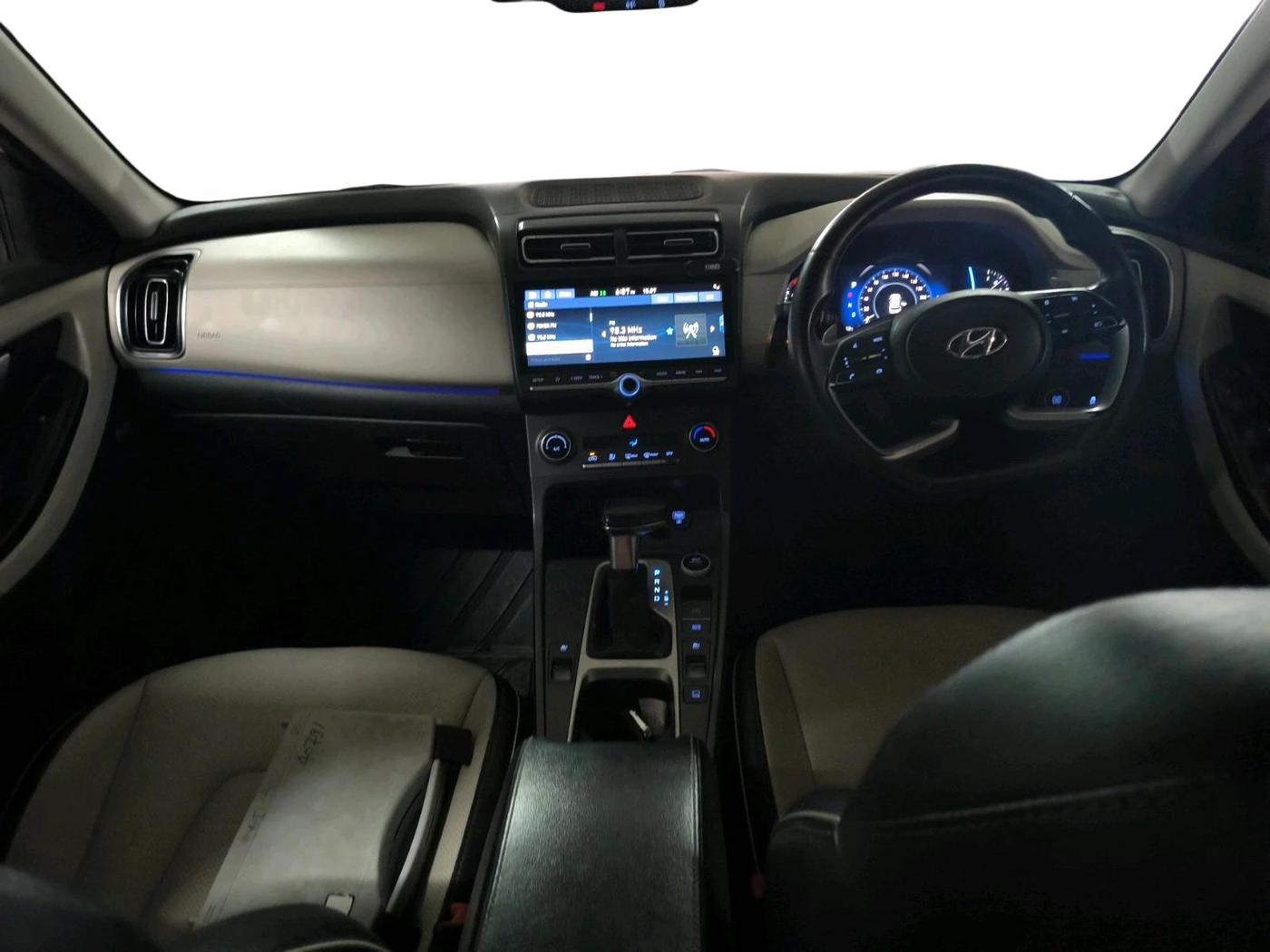 2021 Hyundai Creta SX (O) AT 1.5 DIESEL, Diesel, Automatic, 1,15,590 km, interior