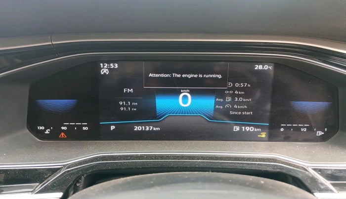 2022 Volkswagen VIRTUS TOPLINE TSI 1.0 AT, Petrol, Automatic, 20,137 km, interior