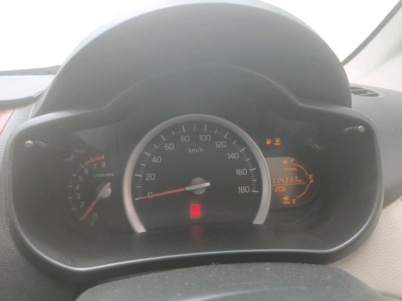 2016 Maruti Celerio VXI CNG, CNG, Manual, 1,14,333 km, interior