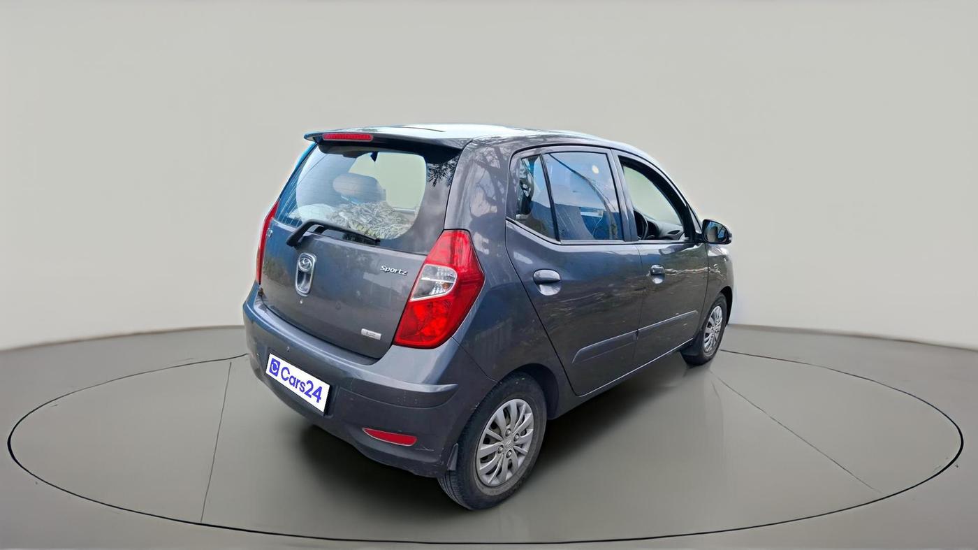 2013 Hyundai i10 SPORTZ 1.2, Petrol, Manual, 60,135 km, exterior