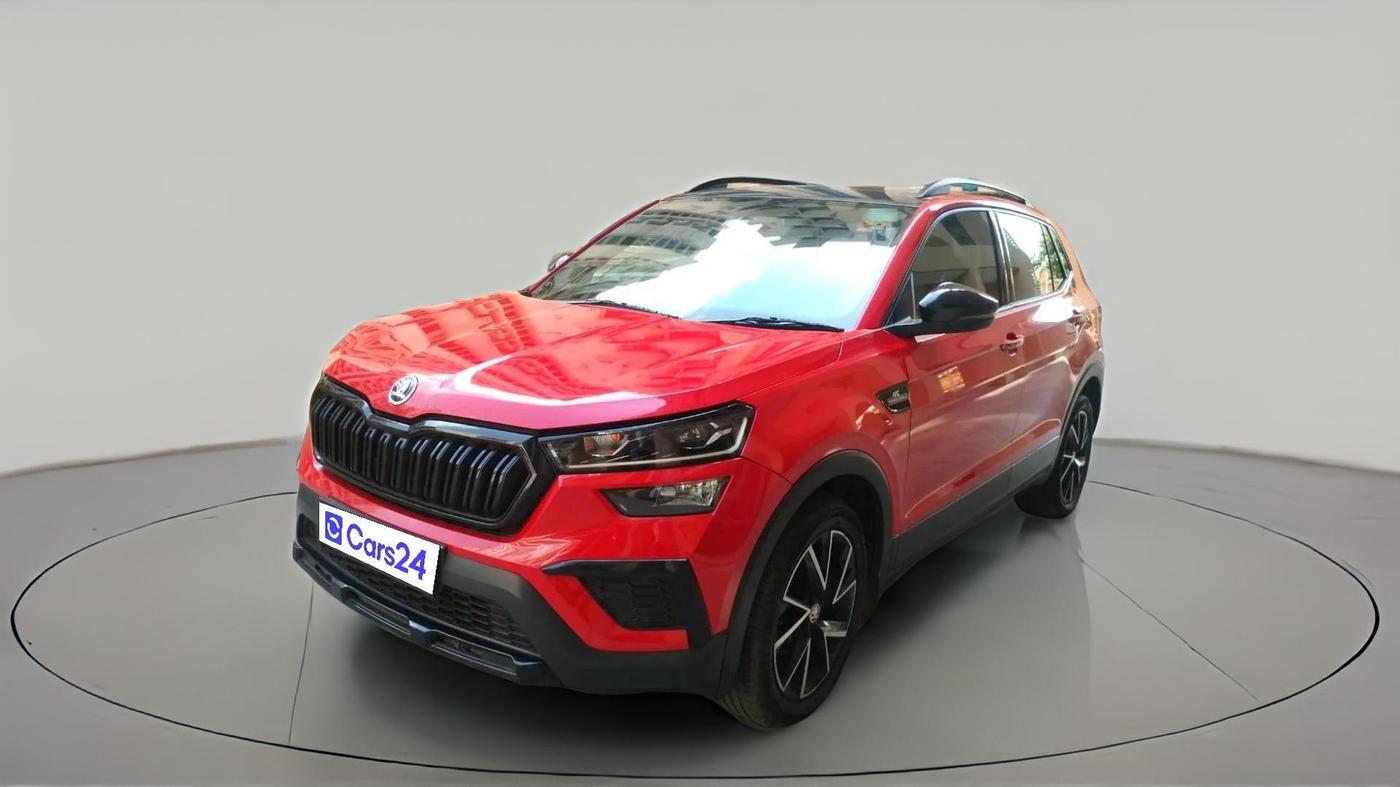 2022 Skoda KUSHAQ MONTE CARLO 1.0L TSI AT, Petrol, Automatic, 20,645 km, exterior