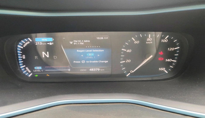 2022 Tata NEXON EV XZ PLUS DARK EDITION, Electric, Automatic, 48,379 km, interior
