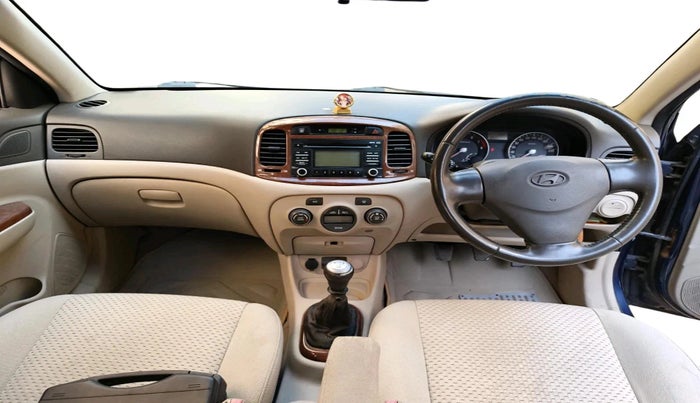 2010 Hyundai Verna  SX 1.6 VTVT, Petrol, Manual, 1,85,021 km, interior