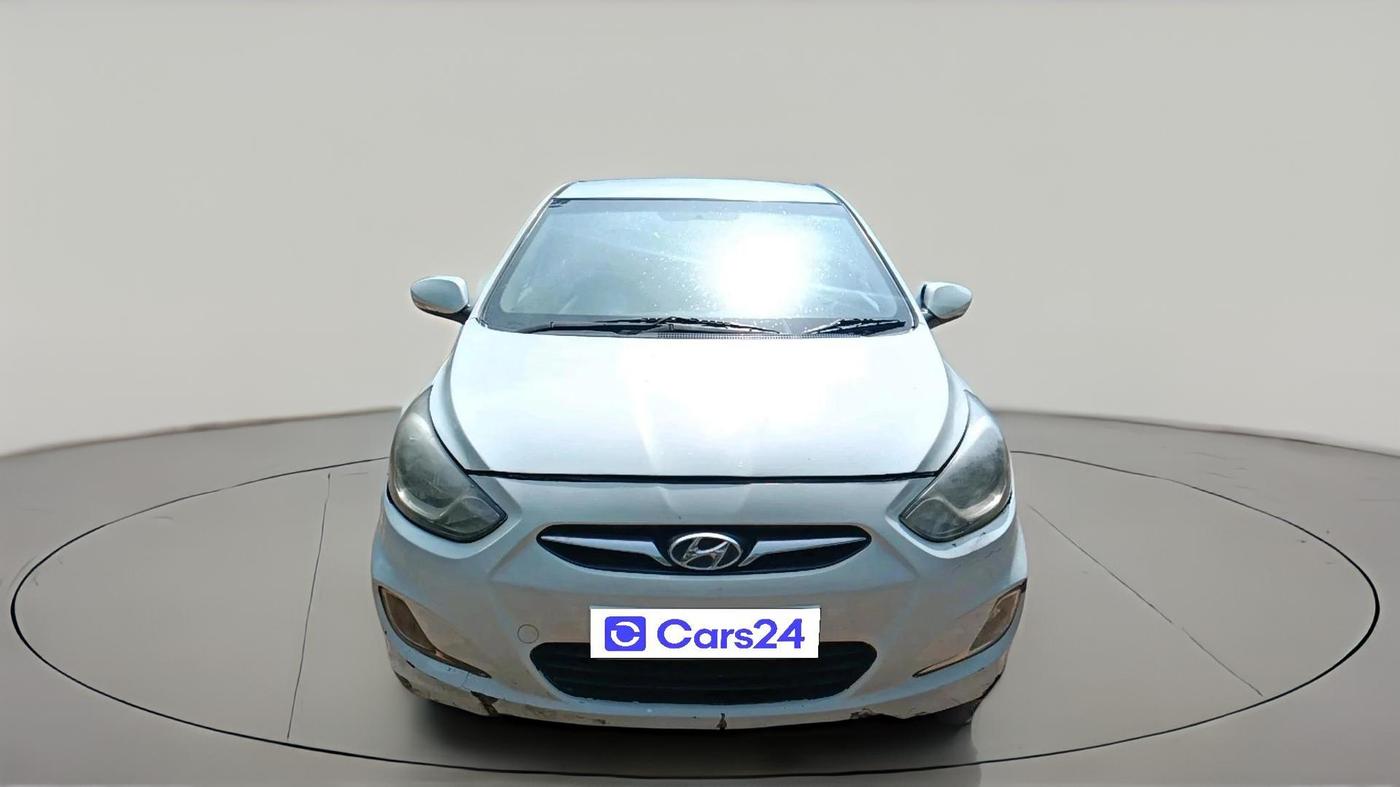 2012 Hyundai Verna FLUIDIC 1.6 CRDI SX AT, Diesel, Automatic, 92,192 km, exterior