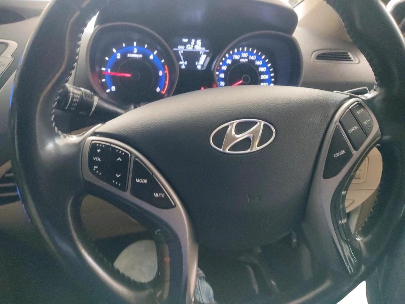 2014 Hyundai New Elantra 1.6 SX MT DIESEL, Diesel, Manual, 1,02,196 km, interior