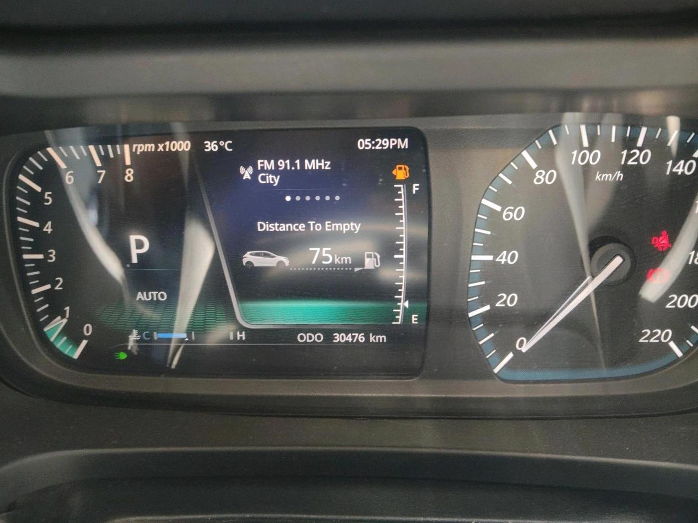 2023 Tata ALTROZ XZA, Petrol, Automatic, 30,476 km, interior