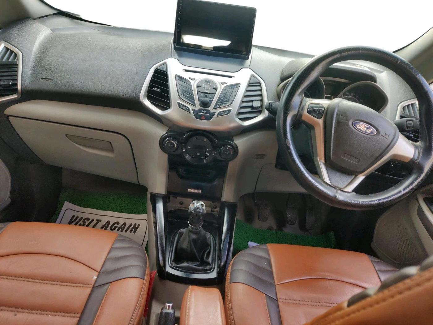 2014 Ford Ecosport TITANIUM 1.5L DIESEL, Diesel, Manual, 9,99,999 km, interior