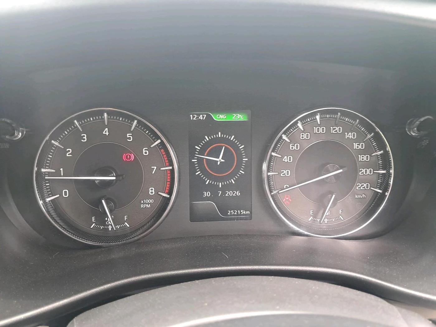 2023 Toyota Glanza G E-CNG, CNG, Manual, 25,215 km, interior