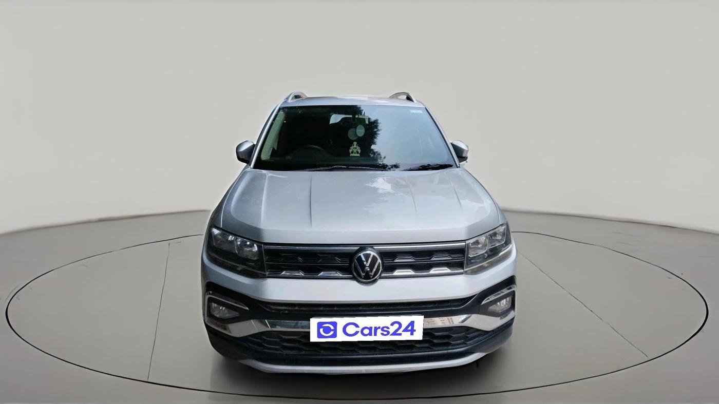 2021 Volkswagen TAIGUN HIGHLINE 1.0 TSI MT, Petrol, Manual, 1,28,637 km, exterior