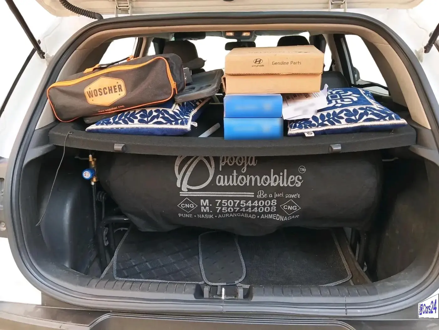 2022 Hyundai VENUE S(O) 1.2, CNG, Manual, 25,183 km, exterior