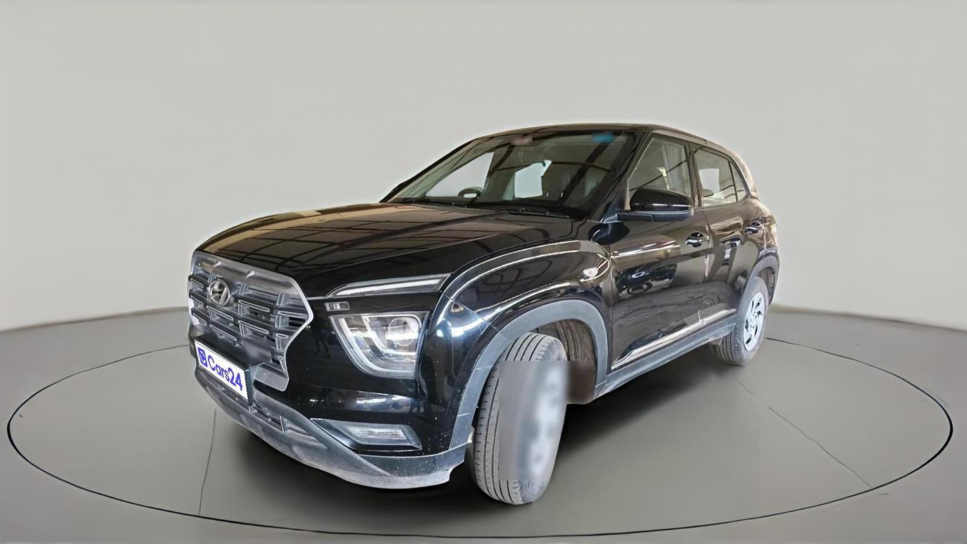 2023 Hyundai Creta E 1.5 PETROL, Petrol, Manual, 65,748 km, exterior