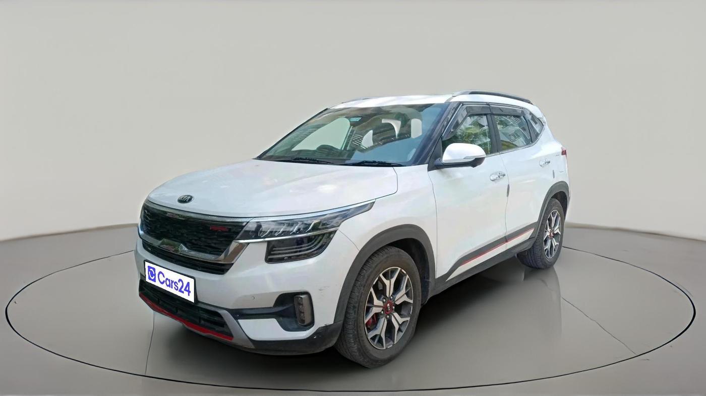 2021 KIA SELTOS GTX PLUS AT 1.5 DIESEL, Diesel, Automatic, 1,17,650 km, exterior