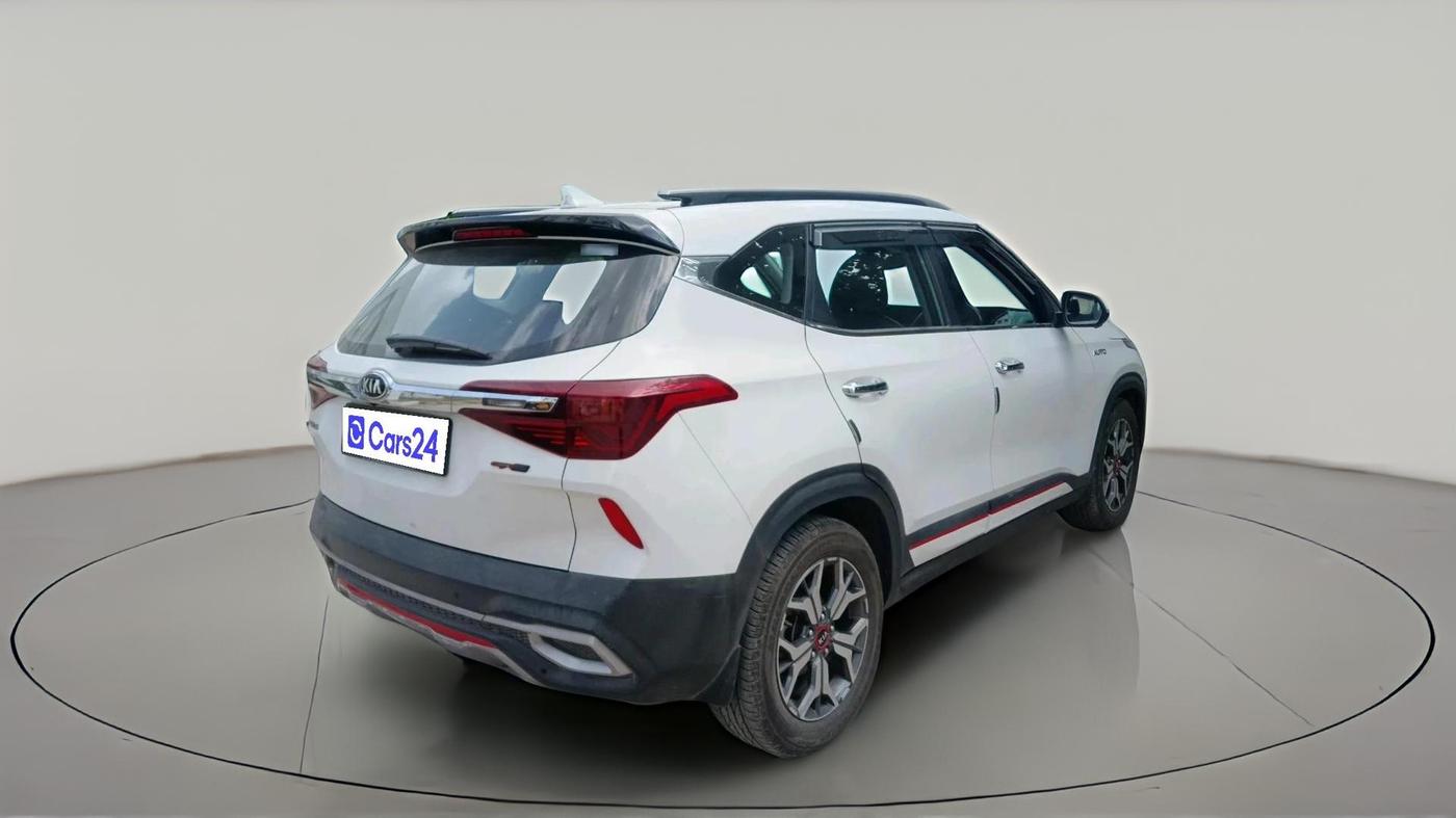 2021 KIA SELTOS GTX PLUS AT 1.5 DIESEL, Diesel, Automatic, 1,17,650 km, exterior