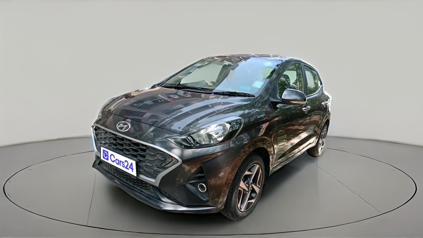 2022 Hyundai AURA SX 1.2 CNG, CNG, Manual, 16,418 km, exterior