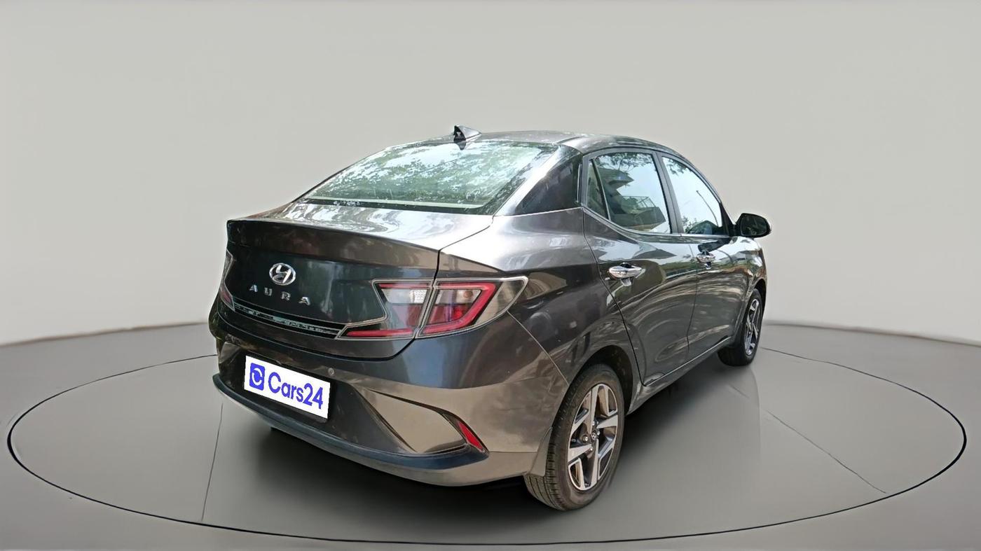 2022 Hyundai AURA SX 1.2 CNG, CNG, Manual, 16,418 km, exterior