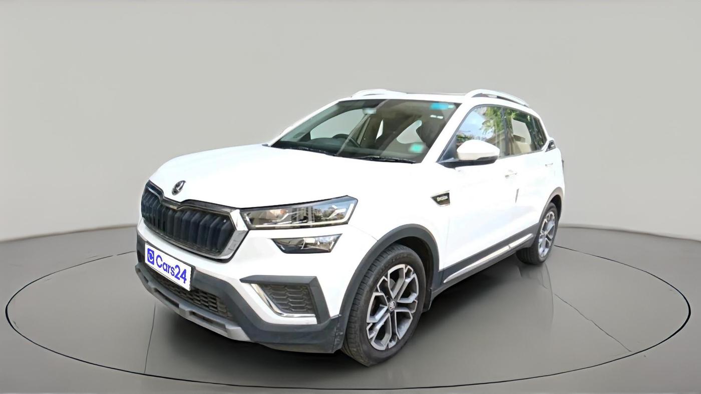 2022 Skoda KUSHAQ STYLE 1.0L TSI AT (6 AIRBAGS), Petrol, Automatic, 40,954 km, exterior