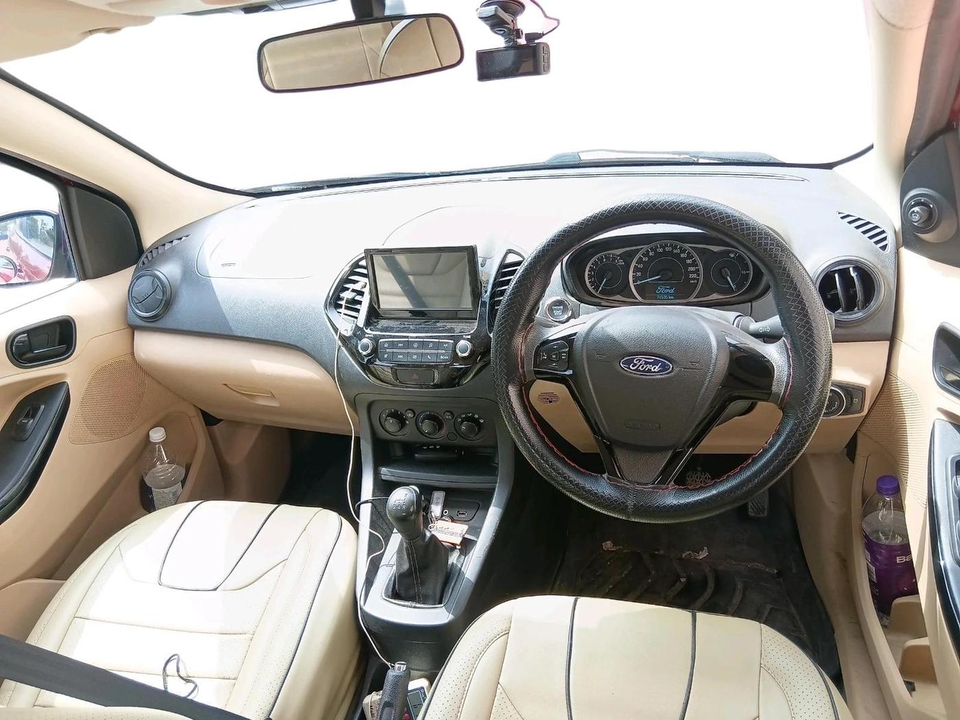 2020 Ford Figo Aspire TITANIUM 1.2 PETROL, Petrol, Manual, 74,535 km, interior
