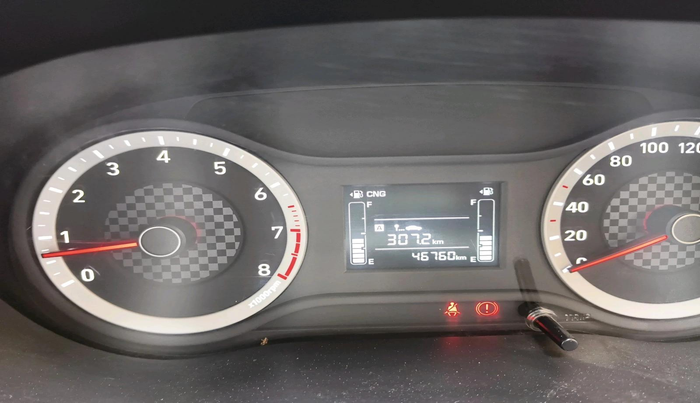 2021 Hyundai AURA S 1.2 CNG, CNG, Manual, 46,760 km, interior