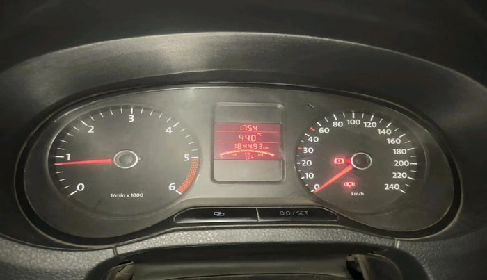 2011 Volkswagen Polo COMFORTLINE 1.2L, Diesel, Manual, 1,84,493 km, interior