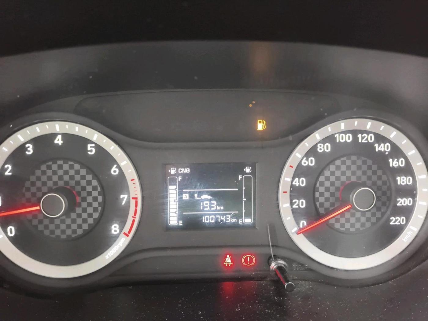 2021 Hyundai AURA S 1.2 CNG, CNG, Manual, 1,00,743 km, interior