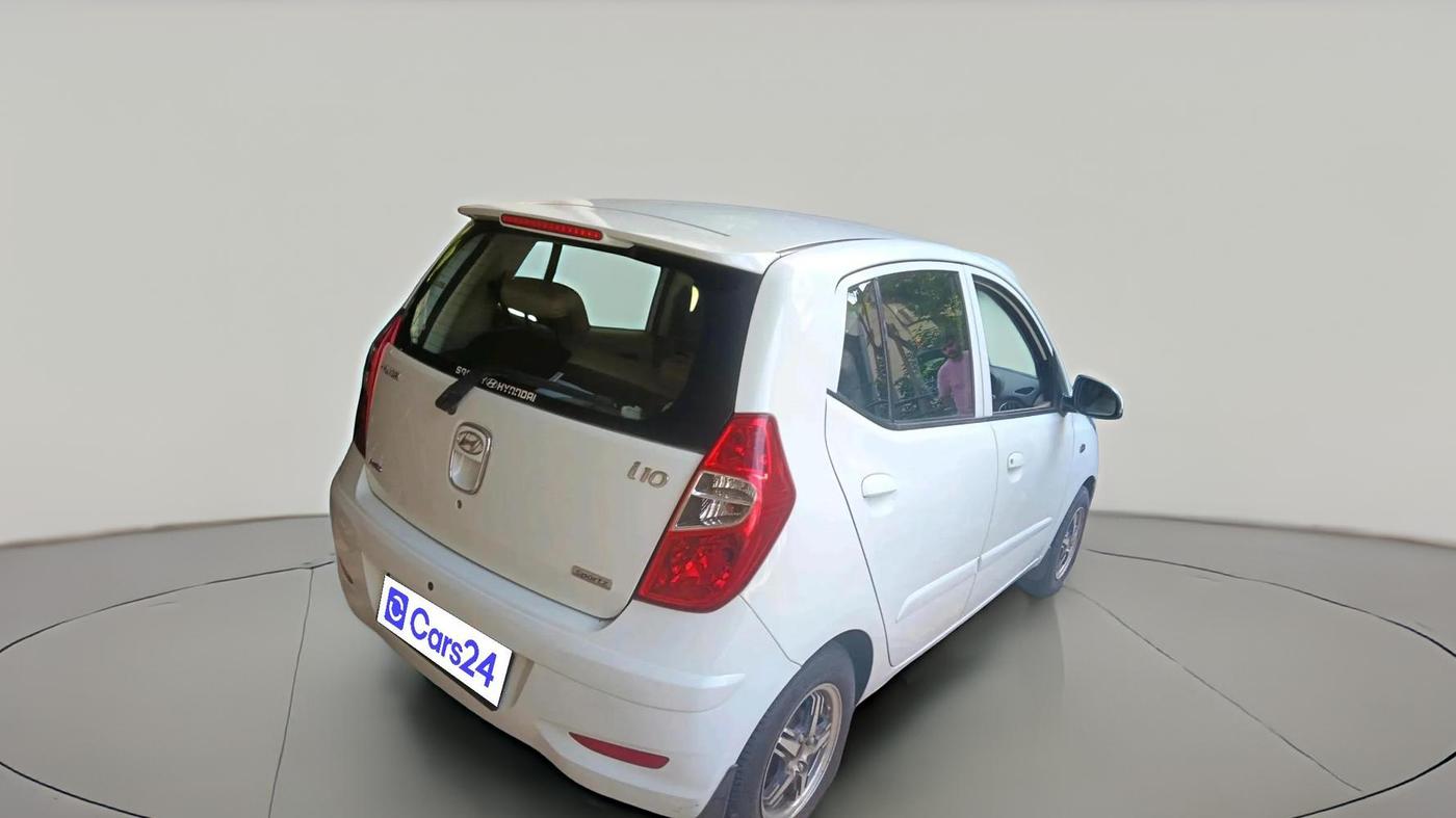 2011 Hyundai i10 SPORTZ 1.2 AT, Petrol, Automatic, 41,385 km, exterior