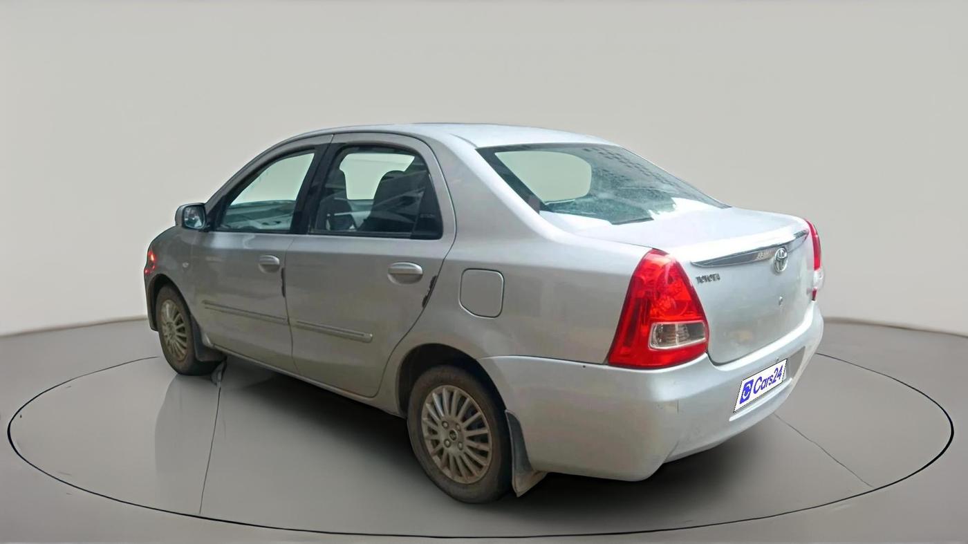 2011 Toyota Etios G, CNG, Manual, 2,36,380 km, exterior