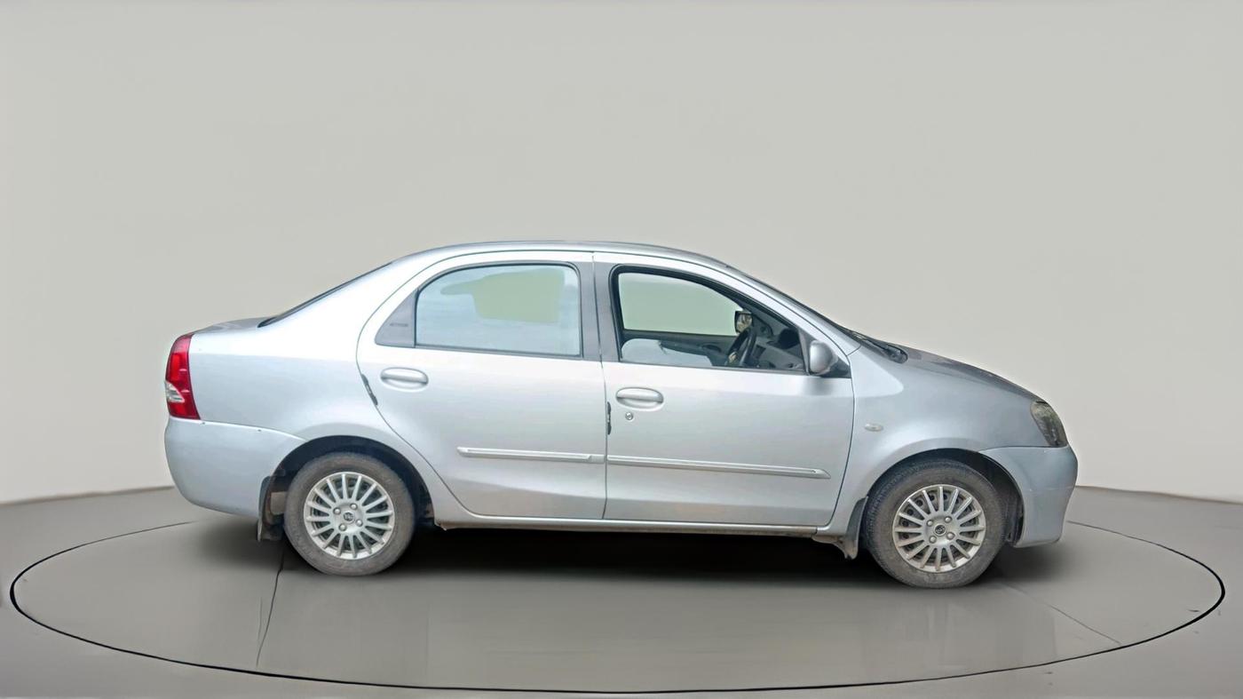 2011 Toyota Etios G, CNG, Manual, 2,36,380 km, exterior
