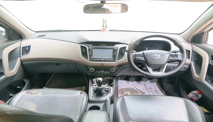 2017 Hyundai Creta SX (O) 1.6 DIESEL, Diesel, Manual, 2,12,902 km, interior