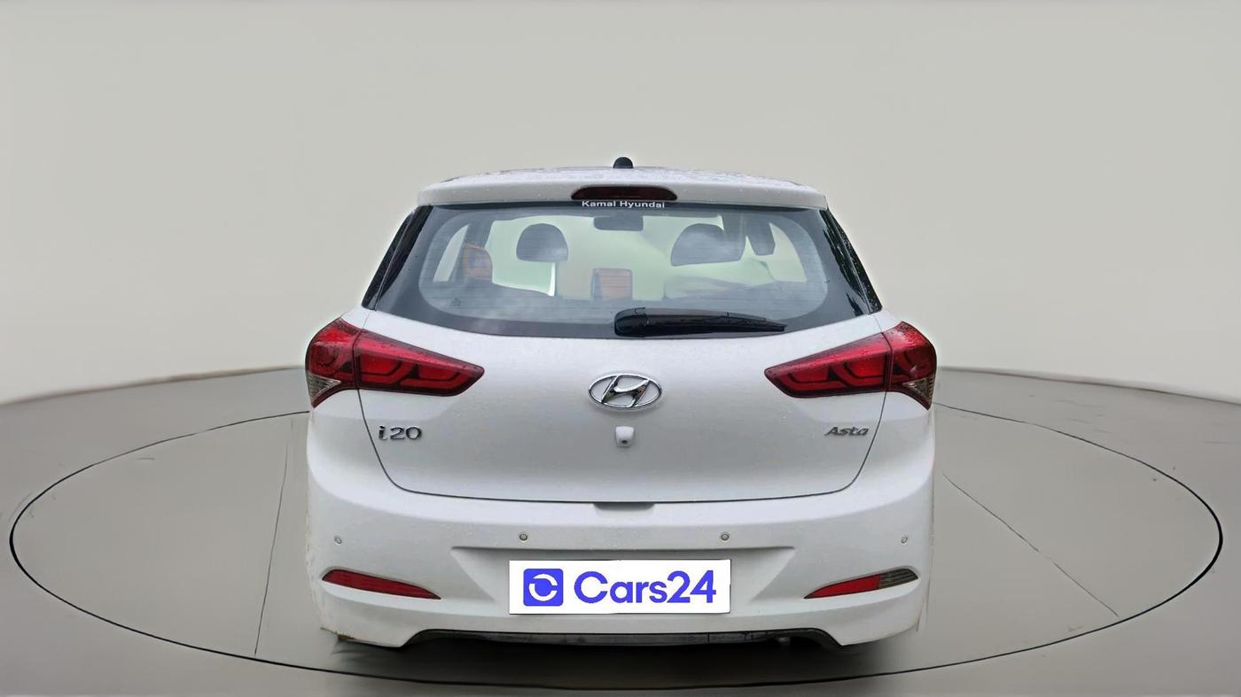 2017 Hyundai Elite i20 ASTA 1.2 (O), Petrol, Manual, 1,60,908 km, exterior