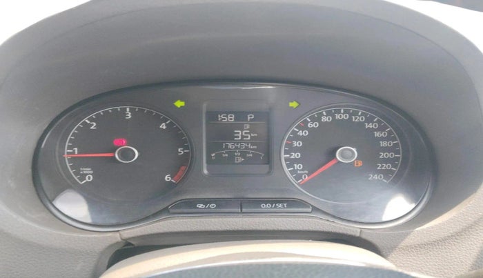 2015 Volkswagen Vento HIGHLINE 1.5 AT, Diesel, Automatic, 1,76,434 km, interior