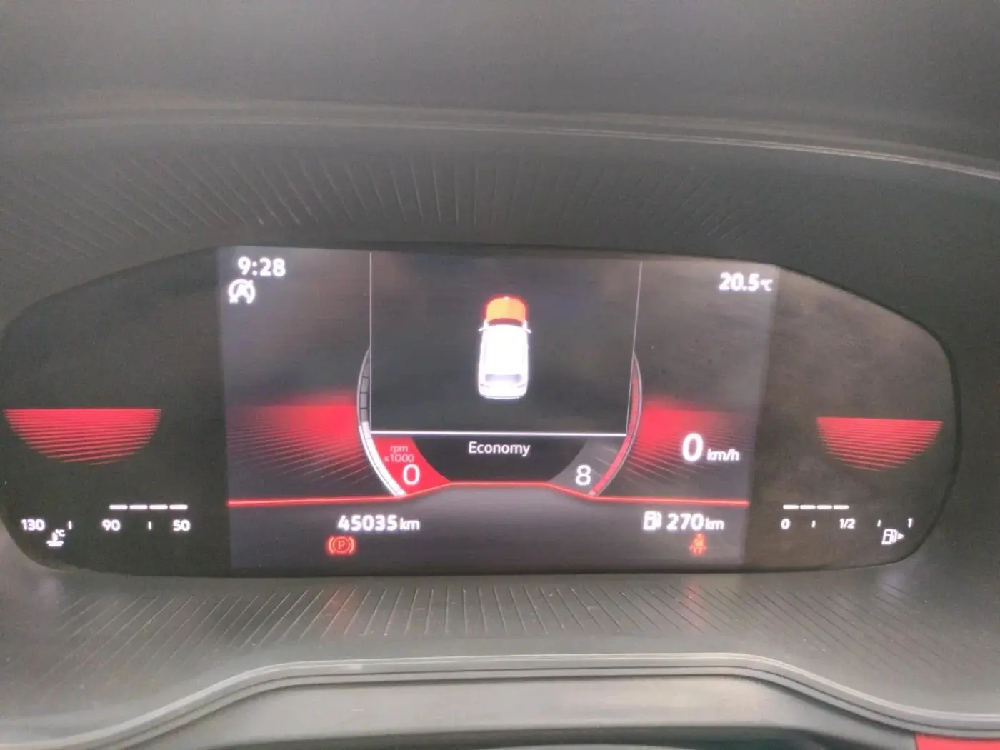 2022 Skoda KUSHAQ MONTE CARLO 1.0 TSI MT, Petrol, Manual, 45,035 km, interior