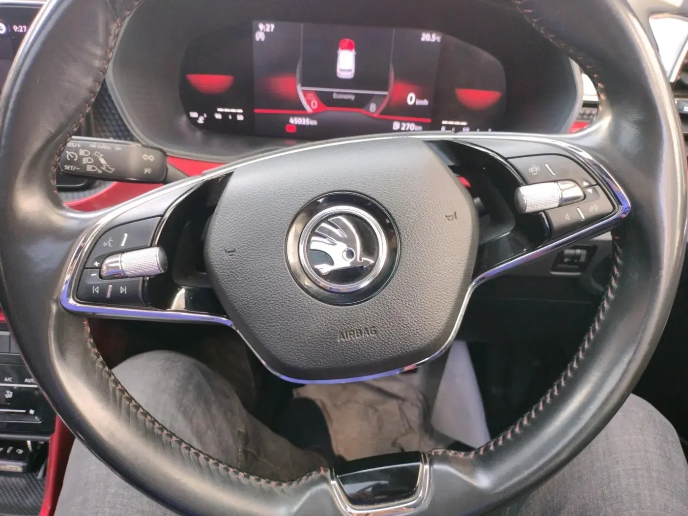 2022 Skoda KUSHAQ MONTE CARLO 1.0 TSI MT, Petrol, Manual, 45,035 km, interior