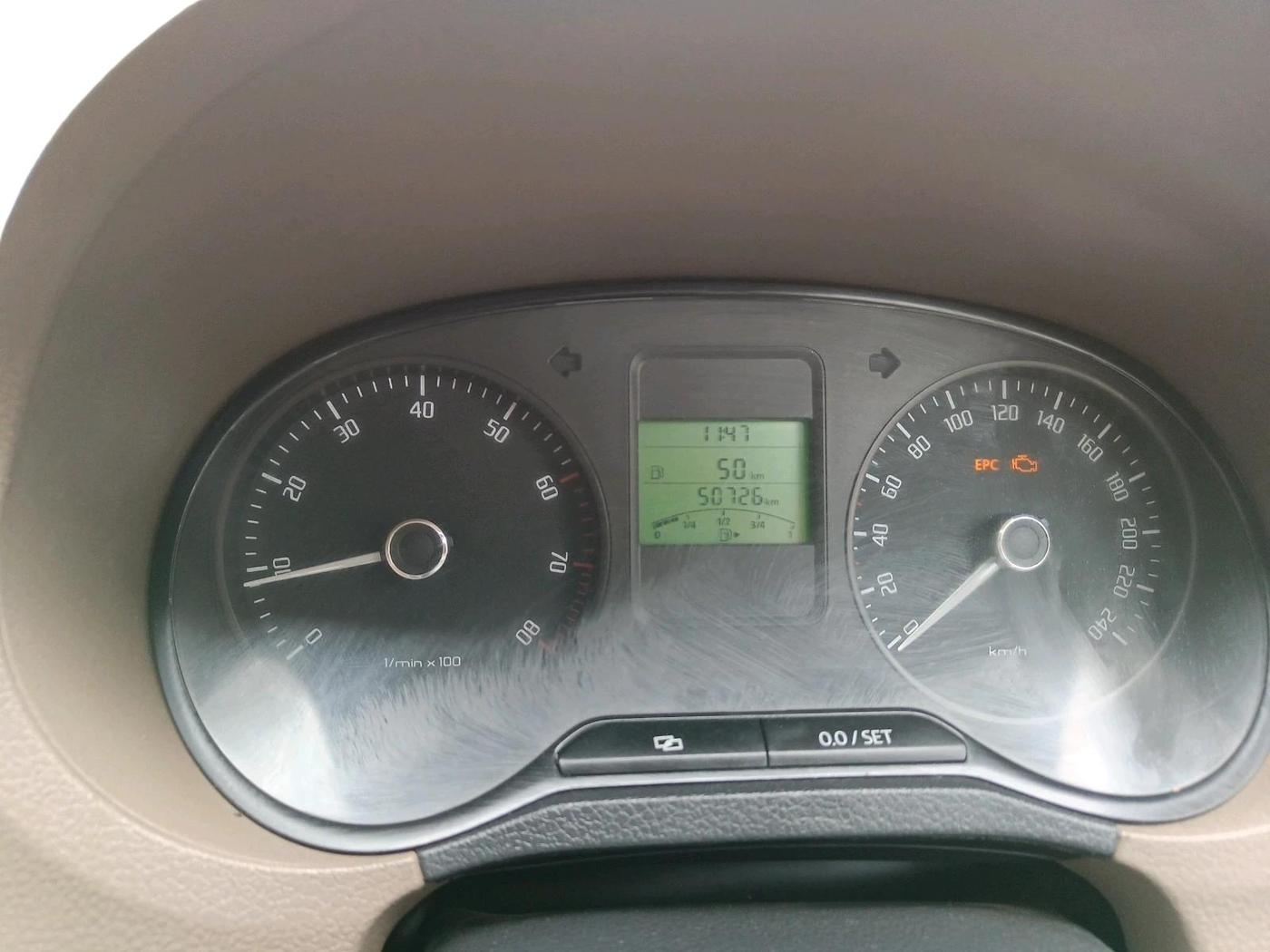 2012 Skoda Rapid ELEGANCE 1.6 MPI AT, Petrol, Automatic, 50,726 km, interior