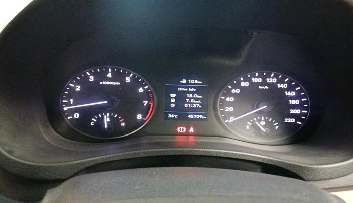 2018 Hyundai Verna 1.6 VTVT SX O, Petrol, Manual, 45,709 km, interior