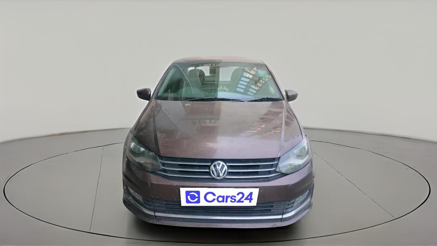 2015 Volkswagen Vento HIGHLINE PETROL AT, Petrol, Automatic, 1,13,623 km, exterior