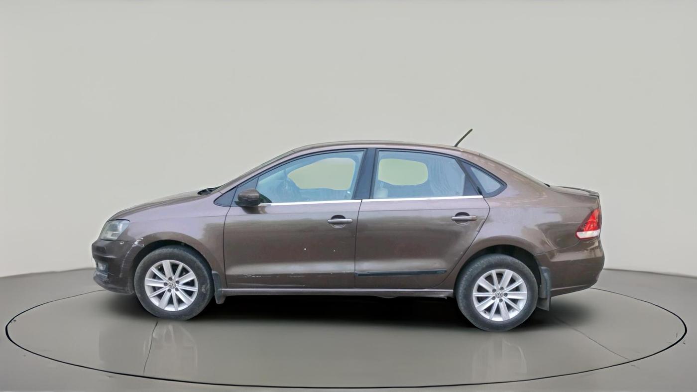 2015 Volkswagen Vento HIGHLINE PETROL AT, Petrol, Automatic, 1,13,623 km, exterior