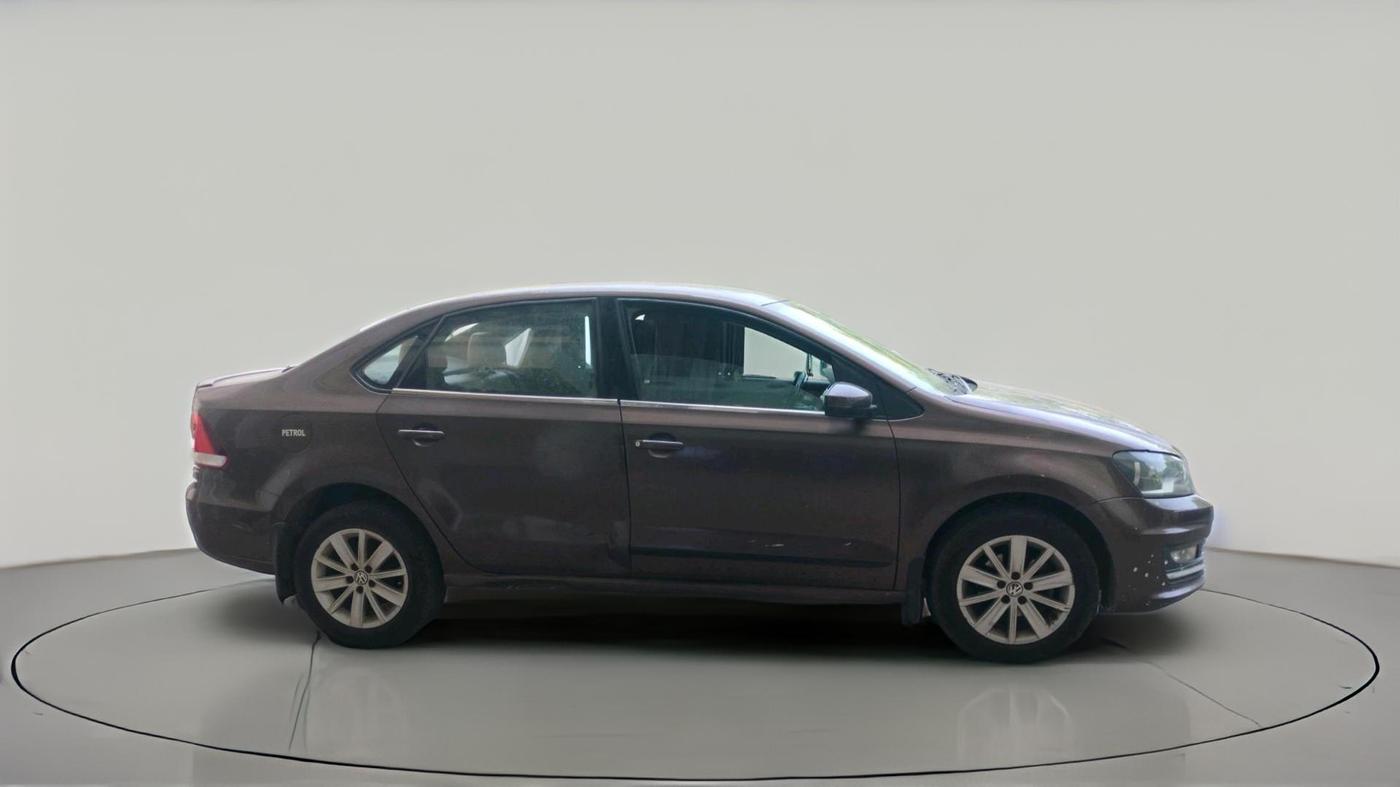 2015 Volkswagen Vento HIGHLINE PETROL AT, Petrol, Automatic, 1,13,623 km, exterior