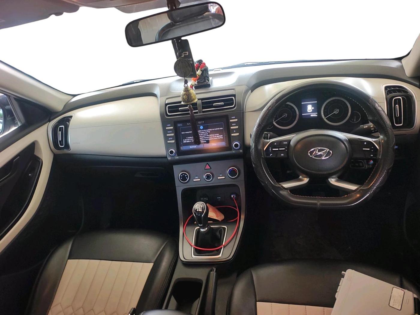 2023 Hyundai Creta EX 1.5 PETROL, Petrol, Manual, 45,542 km, interior