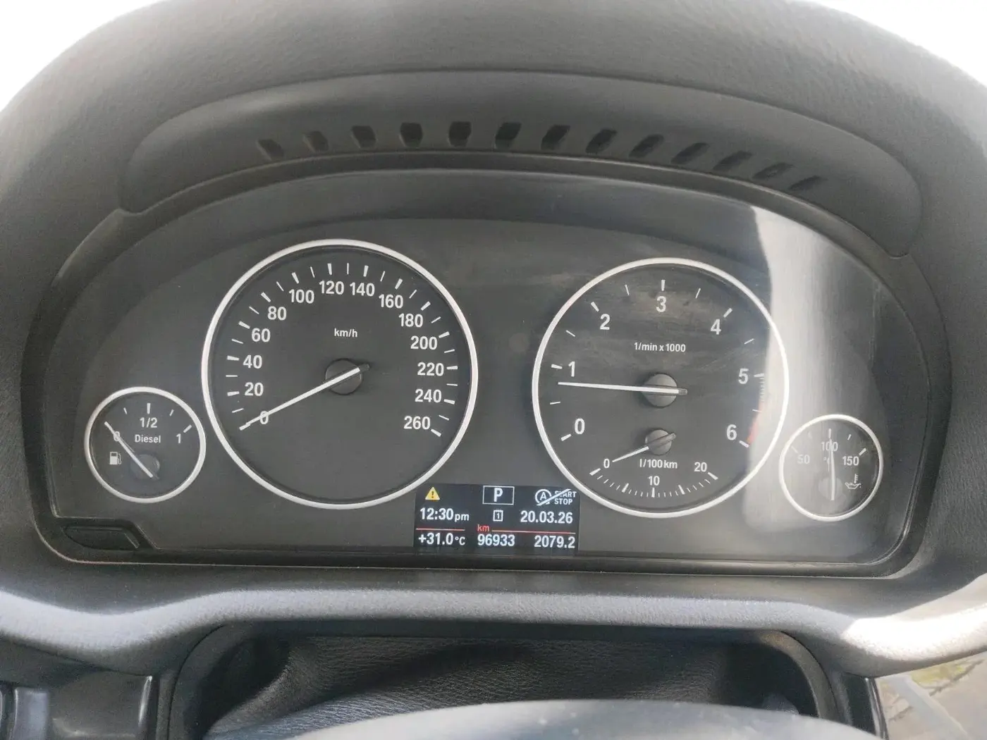 2014 BMW X3 XDRIVE 20D, Diesel, Automatic, 96,933 km, interior