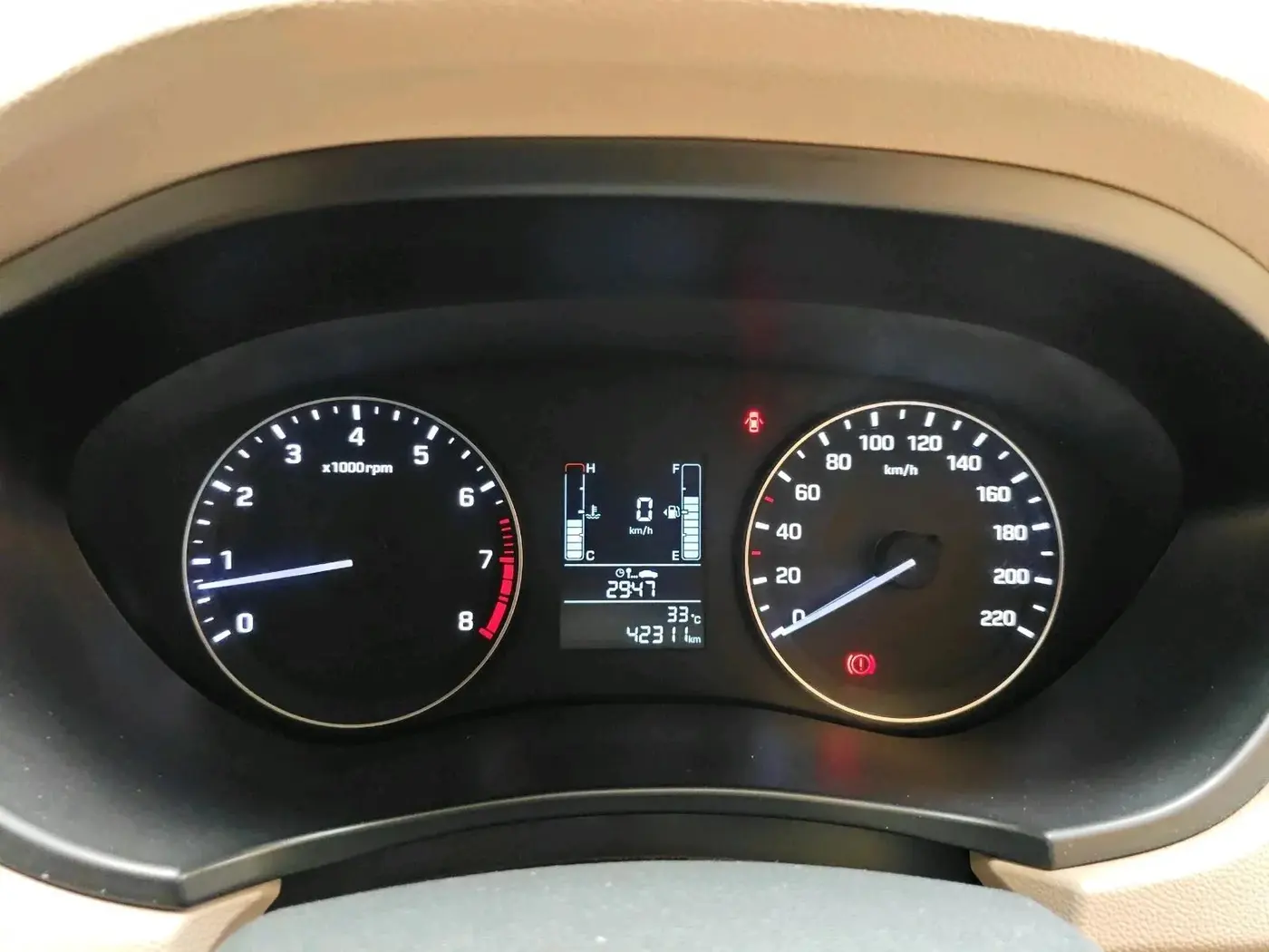 2017 Hyundai Elite i20 SPORTZ 1.2, Petrol, Manual, 42,311 km, interior