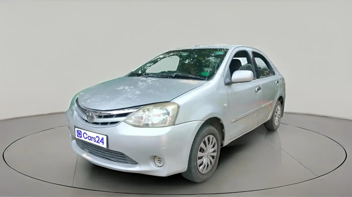 2012 Toyota Etios G, Petrol, Manual, 1,69,536 km, exterior