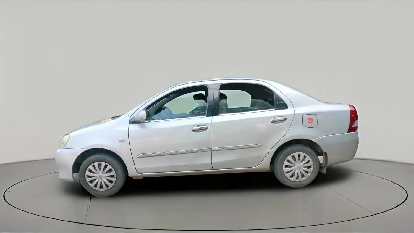 2012 Toyota Etios G, Petrol, Manual, 1,69,536 km, exterior
