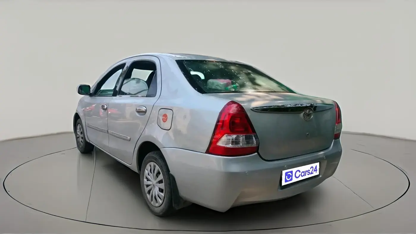 2012 Toyota Etios G, Petrol, Manual, 1,69,536 km, exterior