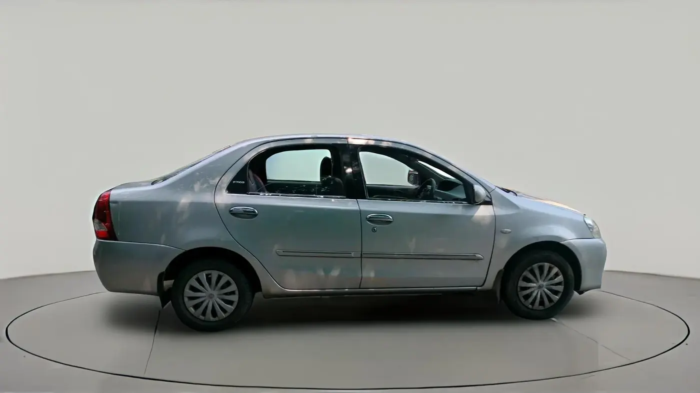 2012 Toyota Etios G, Petrol, Manual, 1,69,536 km, exterior