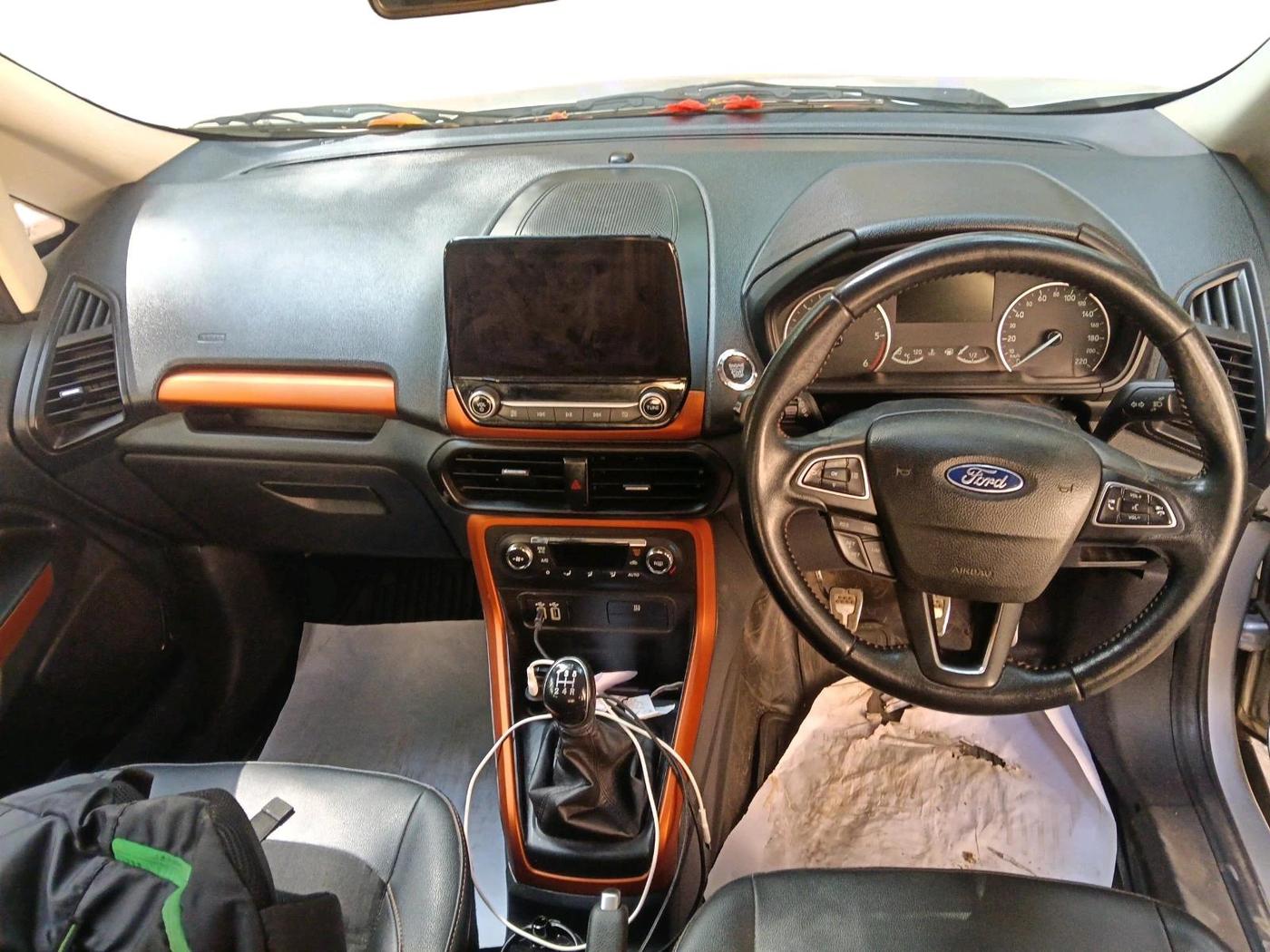 2021 Ford Ecosport TITANIUM 1.5L SPORTS(SUNROOF) DIESEL, Diesel, Manual, 1,34,028 km, interior