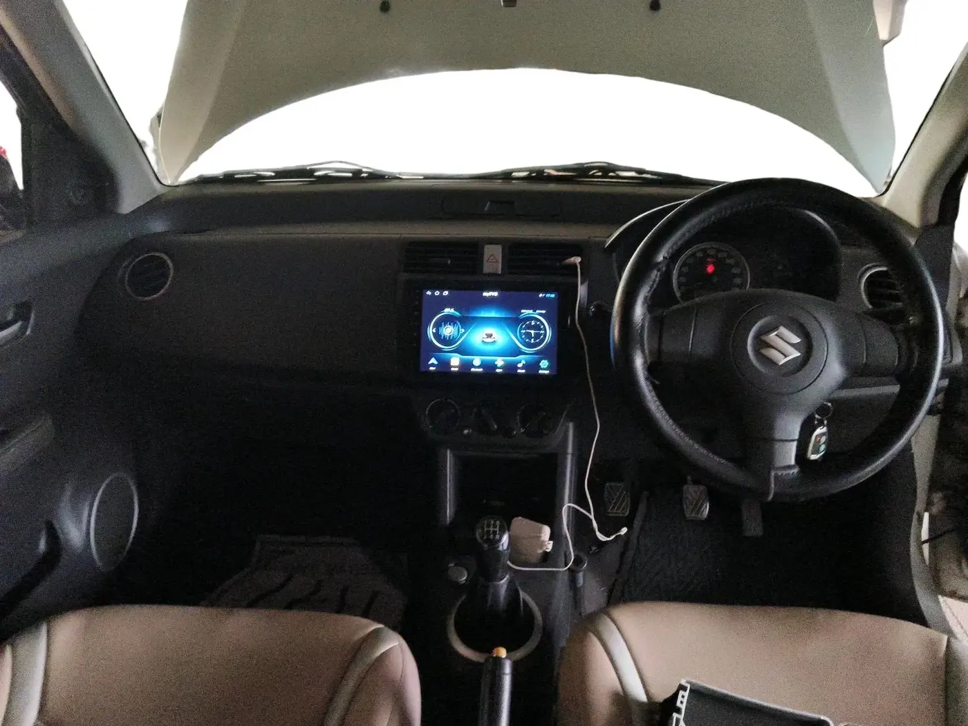 2007 Maruti Swift VXI 1.3, Petrol, Manual, 1,39,833 km, interior